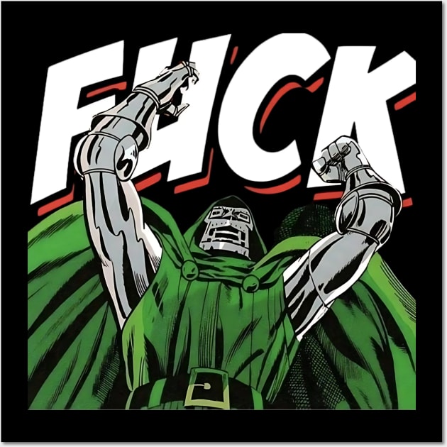 dr doom Wall Art by Darkium